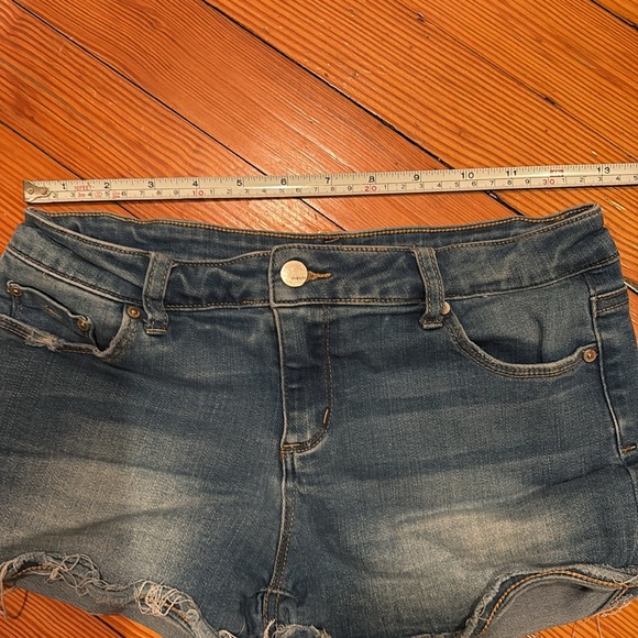 3 pairs of girls TRACTR Jean shorts size 14 - Picture 3 of 5